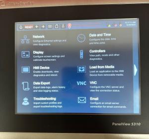 Allen-Bradley PanelView 5310 10" HMI 2713P-T10CD1 Graphic Terminal Tested