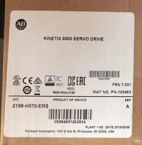 2198-H070-ERS New Allen bradley 2198-H070-ERS KINETIX 5500 SERVO DRIVE