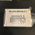 ALLEN-BRADLEY 193-BSA70 OVERLOAD  RELAY .4 To .6 A New Sealed Box Ser B