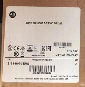 New Allen Bradley 2198-H070-ERS Kinetix 5500 Servo Drive (three-phase)