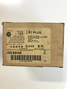 Allen Bradley 193-EEGE Ser C overload relay. E1 PLUS.  NIB