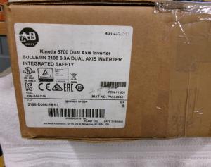 NIB Allen Bradley Kinetix 5700 Dual Axis Inverter        2198-D006-ERS3    Ser B