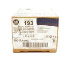 ALLEN BRADLEY 193-EA4HC SER. B 600V 12-37A (BR/WH) NSMP