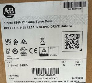 2198-H015-ERS Original AB 2198-H015-ERS /A Kinetix 5500 Servo Drive