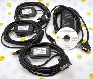 PLC Cables, Inc - Aftermarket Allen Bradley PLC Programming Set/Kit 1747-UIC USB 2711-NC13 1747-CP3 1761-CBL-PM02 1756-CP3