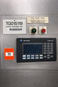 Allen-Bradley PanelView 550 HMI 2711-K5A2 Keypad Operator Interface Rev K FW 4.1