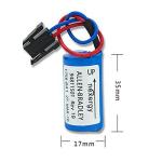ARrase (10 Pcs/Set) 1756-BA1 3V 1800mAh Battery PLC for Allen Bradley Replacemen Battery AB 1756-L1 3A-AB