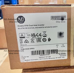 New  2198-D020-ERS3 Kinetix 5700 Dual Axis Inverter Servo Drive