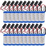URBUTY (20PCS/Set) 1756-BA2 PLC Battery Replacement for Allen-Bradley 1756-BA2 BR2/3A-AB 1745-B1 AB 94811501 1756-L1 PLC Control Nexergy 3V Lithium Battery, Non-Rechargeable