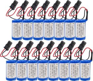 URBUTY (15PCS/Set) 1756-BA2 PLC Battery Replacement for Allen-Bradley 1756-BA2 BR2/3A-AB 1745-B1 AB 94811501 1756-L1 PLC Control Nexergy 3V Lithium Battery, Non-Rechargeable