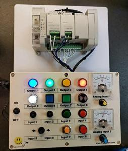Industrial Concepts Allen Bradley Micro850 Programmable CCW PLC Trainer ~ Deluxe Training Starter Kit Analog
