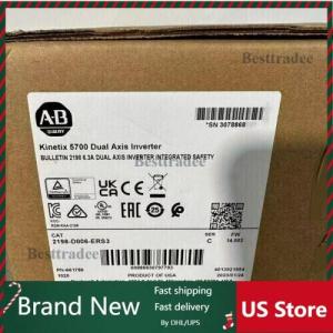 New Factory Sealed AB 2198-D006-ERS3 SER C Kinetix 5700 Dual Axis Module