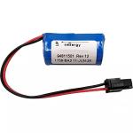 10Pcs 1756-BA2 3.0V 1200mAh PLC Battery Replacement for Allen Bradley 1756-BA2 BR2/3A-AB 1745-B1 with Plug