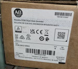 New Allen Bradley 2198-D012-ERS3 SER B Kinetix 5700 Dual Axis Inverter Module
