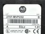 Allen Bradley 2707-MVP232 Ser B FRN 1.01 DTAM MicroView HMI Keypad Terminal