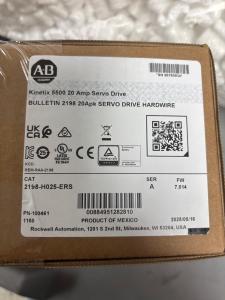 Allen Bradley 2198-H025-ERS Servo Drive Factory Sealed AB 2198-H025-ERS2 NEW