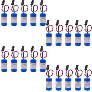 USXUXUDHH <20-Pack> 1756-BA2 3.0V 1800mAh PLC Lithium Battery for Allen Bradley BR2/3A-AB 1756-BA2 1745-B1