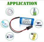 USXUXUDHH <20-Pack> 1756-BA2 3.0V 1800mAh PLC Lithium Battery for Allen Bradley BR2/3A-AB 1756-BA2 1745-B1