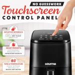 Gourmia 2-Qt Digital Air Fryer with Presets