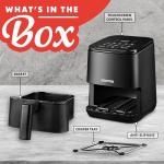 Gourmia 2-Qt Digital Air Fryer with Presets