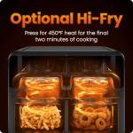 Chefman 6-Qt Dual Basket Air Fryer - Black