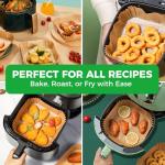 150 Pcs Non-Stick Air Fryer Paper Liners
