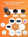 10-Piece Air Fryer Accessories for Cosori & Vortex