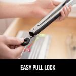 Stainless Steel Kitchen Tongs Set with Silicone Tips