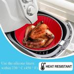 Silicone Liners for 8-inch Air Fryers