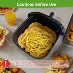 360 Pcs Heavy Duty Non-Stick Air Fryer Liners
