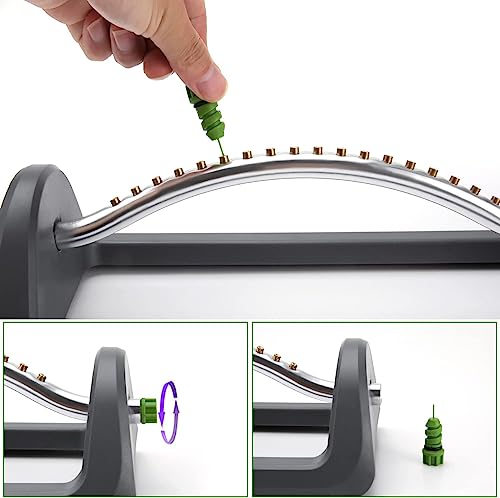 Oscillating Lawn Sprinkler with Brass Nozzles