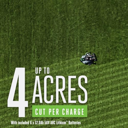 EGO Power+ ZT5207L 52-Inch Zero Turn Riding Mower