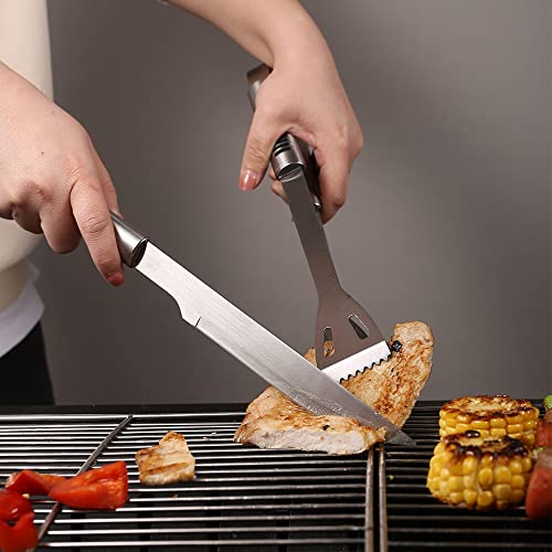 6pc Stainless Steel BBQ Grill Tools Set