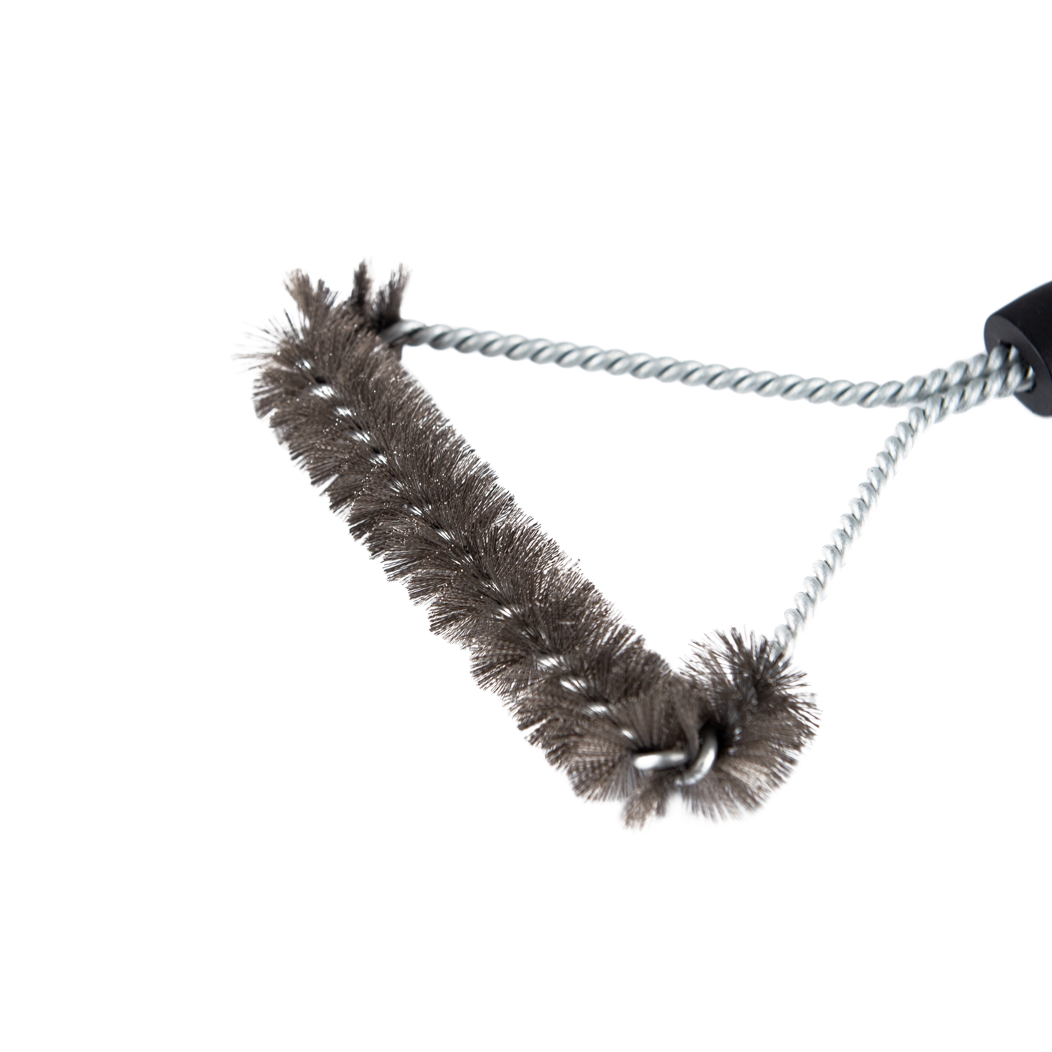 Small 3-Sided Grill Brush: Expert Guides with Soft Handle