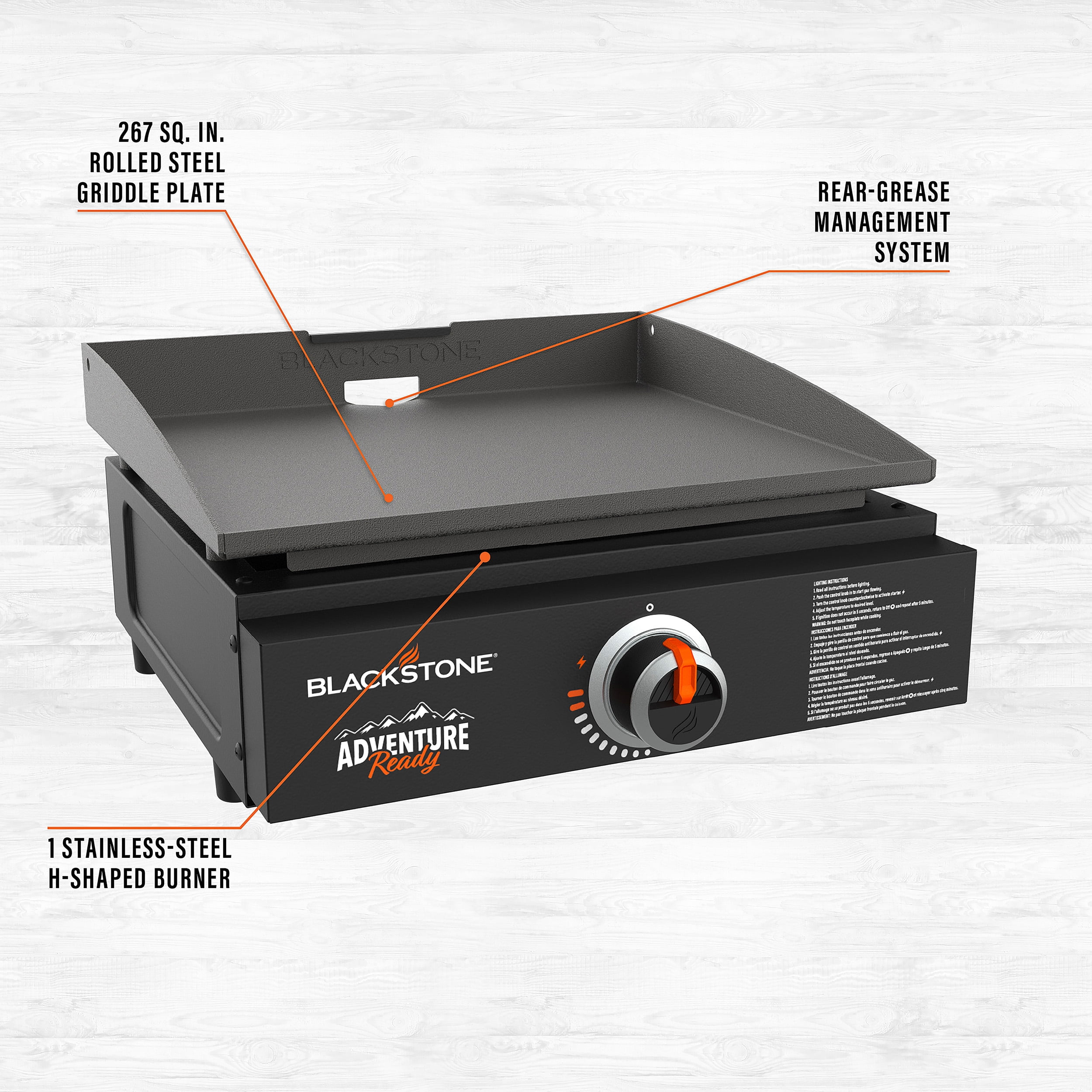 Blackstone 17" Adventure Ready Propane Griddle