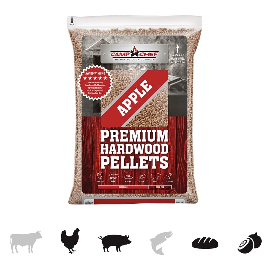 Camp Chef Orchard Apple BBQ Pellets - 20 lb. Bag