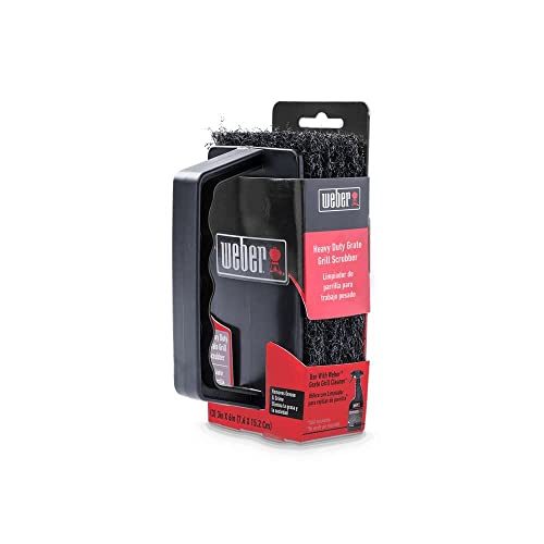 Weber Grill Grate Scrubber, Black