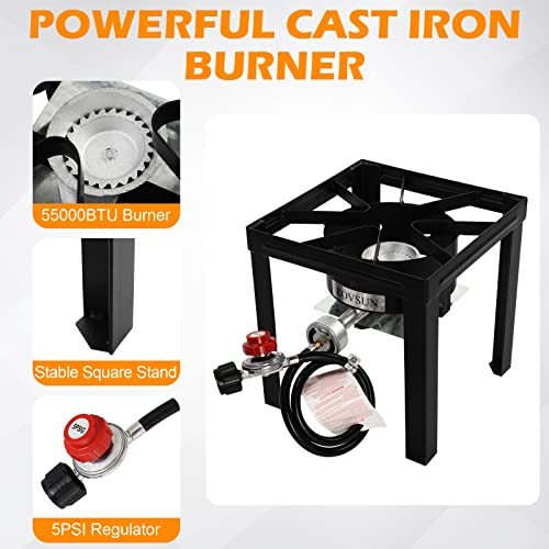 ROVSUN Turkey and Fish Fryer Kit with Stand