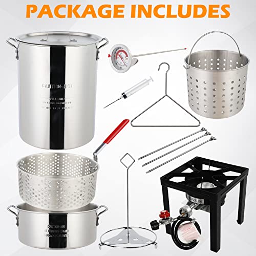 ROVSUN Turkey and Fish Fryer Kit with Stand