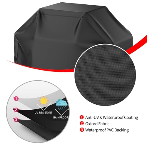 Waterproof BBQ Grill Cover for Various Grills, 58