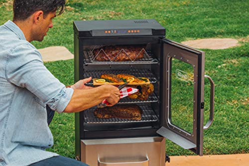 Dyna-Glo Bluetooth Electric Smoker - Silver, 30