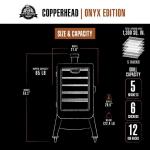 Pit Boss Copperhead Wood Pellet Smoker - Onyx