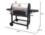 Dyna-Glo X-Large Premium Dual Chamber Charcoal Grill