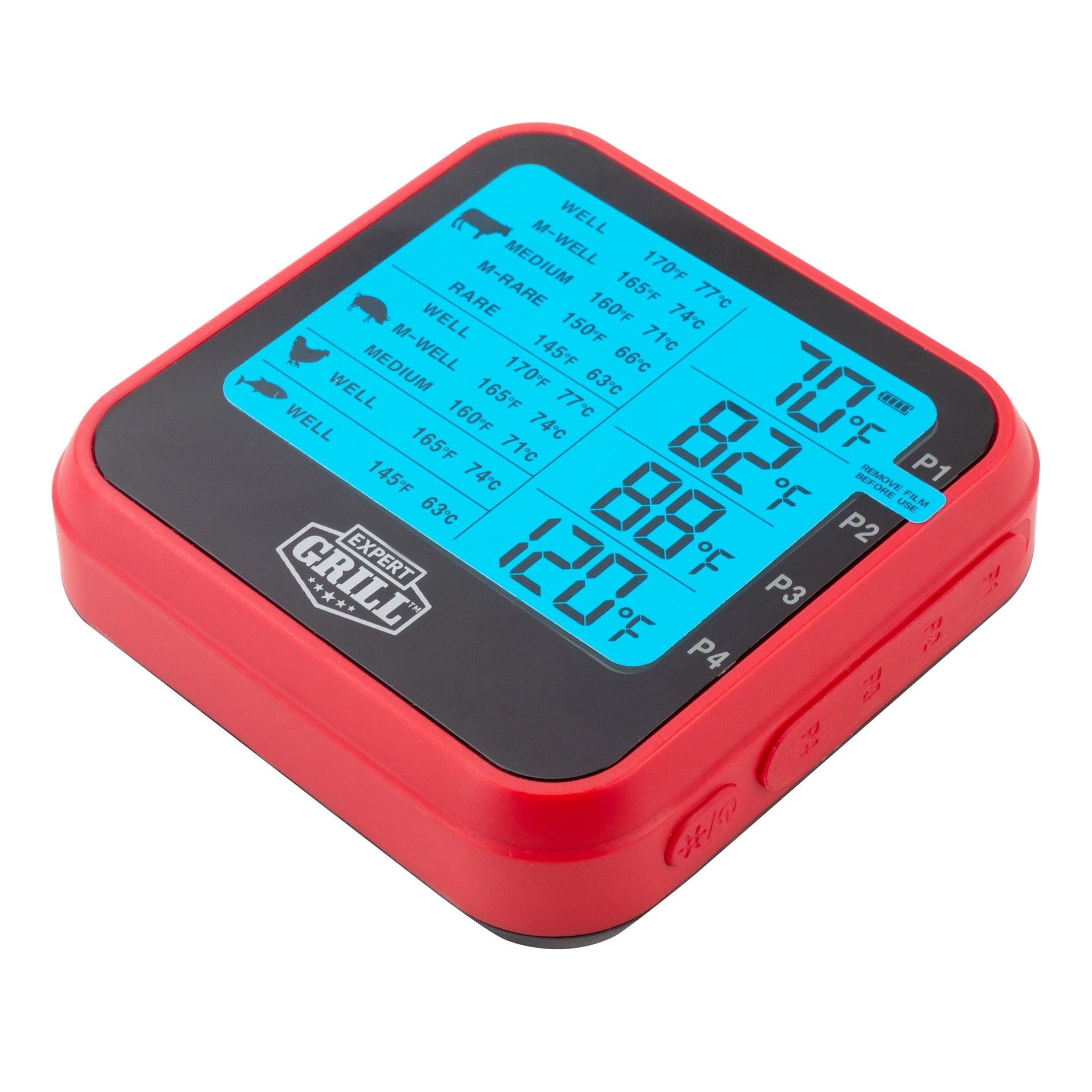 Expert Grill 4-Probe LCD Cooking Thermometer