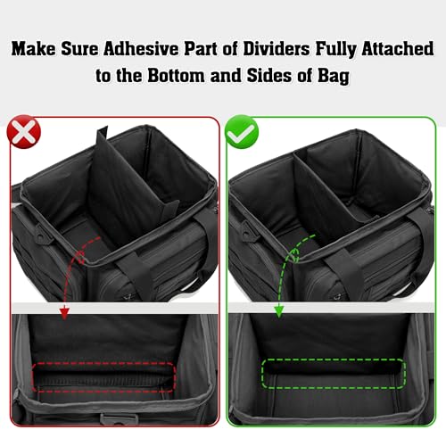 DSLEAF Tactical Gun Range Bag for Handguns