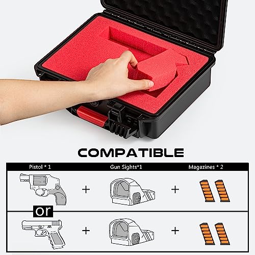 Kinghardcase Tactical Waterproof Hard Gun Case