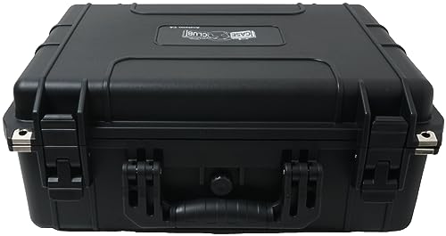 Heavy Duty Waterproof Case for 5 Pistols & 20 Magazines