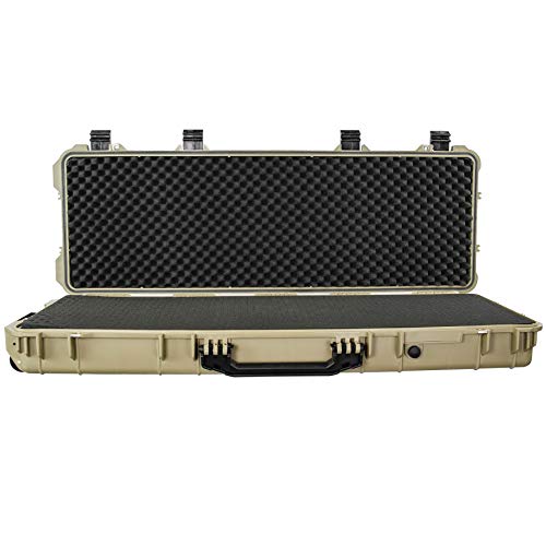 Eylar 53" Waterproof Roller Rifle Hard Case