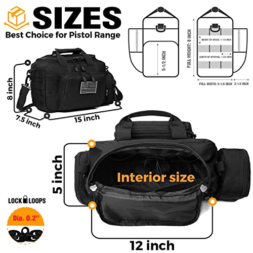 DBTAC Tactical Small Pistol Range Duffle Bag
