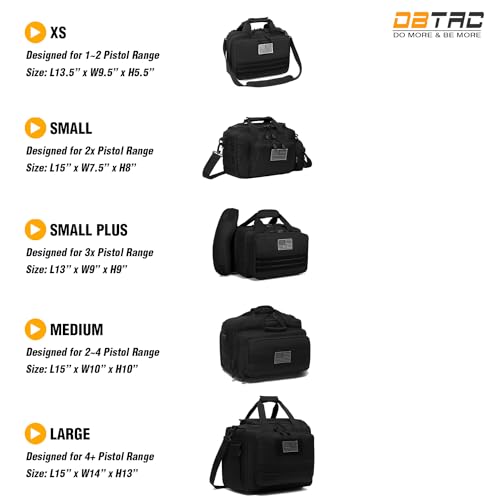 DBTAC Tactical Small Pistol Range Duffle Bag